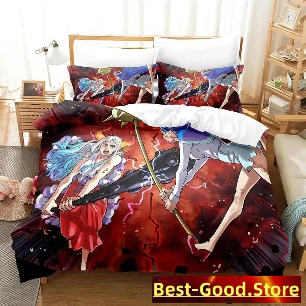 Ulti Anime Bedding Set Cartoon Anime Three-piece Set Adult Kid Bedroom Duvetcover Sets 3D Kawaii Girls Parure De Lit 2 Personnes