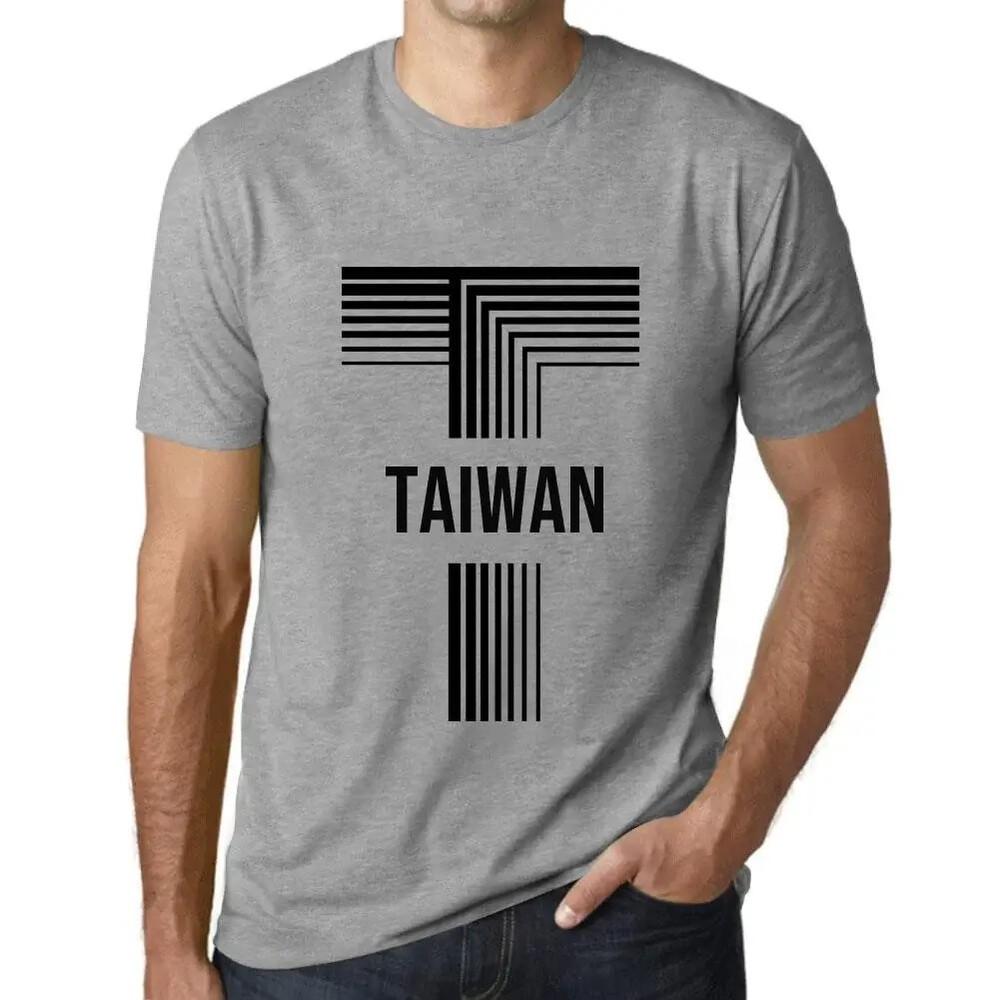 

ULTRABASIC Men s Taiwan Taiwan Graphic Eco-Responsible T-Shirt T-Shirt 4XL