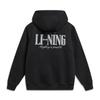 Li Ning Sports Lifestyle Series Back Letter Hoodie Simple Soft Versatile Sweatshirt Men hoodies AWDW129-3