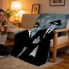Throw High-Density Short Plush Blanket For Sofa Nap Room Soft Skin-Friendly 1980s Classic Retro Movie The Blues Brothers