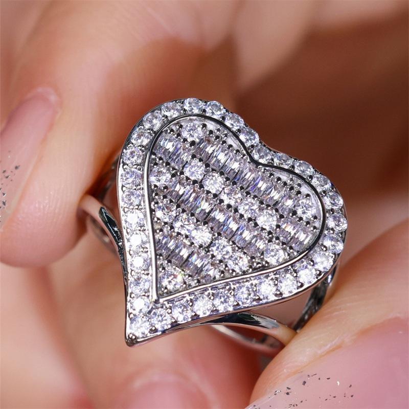 

Rectangle love ring, simple niche ring. no. 6 платиновый