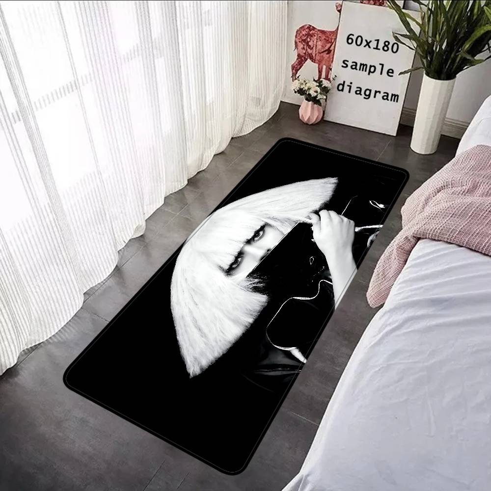 Classic Singer L-LadyGaga Entrance Door Mat Nordic Style Home Doormat Bathroom-Toilet Mats Bedroom Hotel Decor Mat