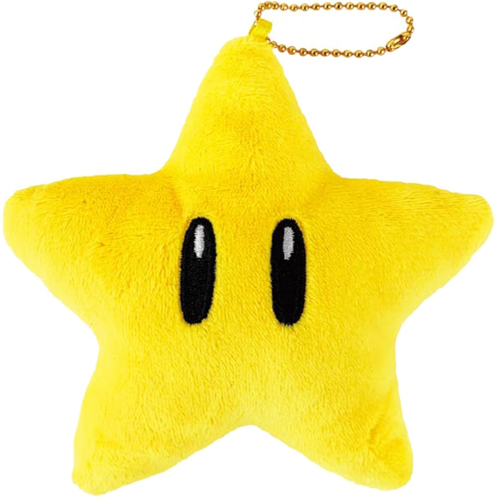 Sun Art Super Mario Diecut Coin Case Star MBS-693B-YEL