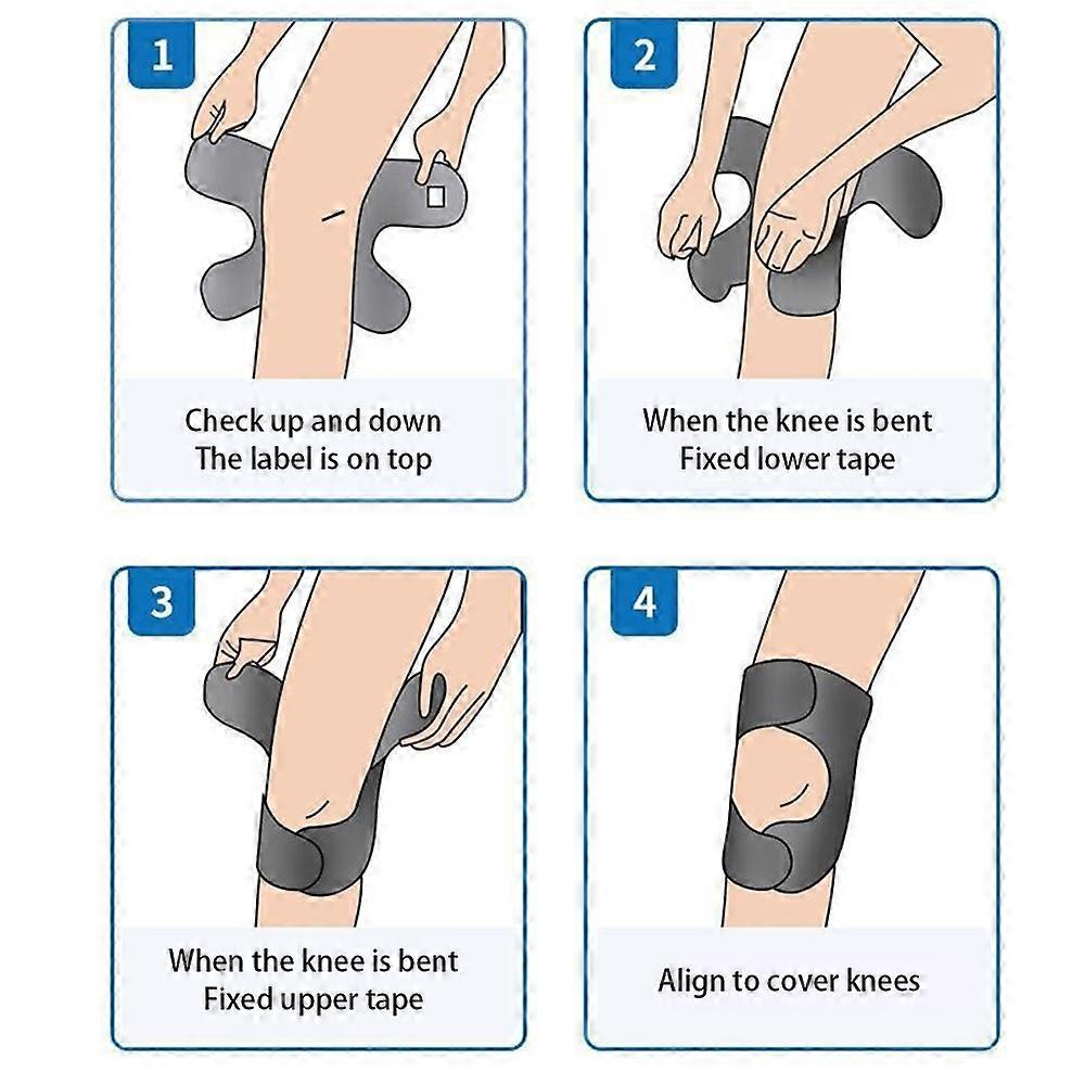 Knee Brace Knee Support Compression Sleeve With Side Stabilizers Silicone