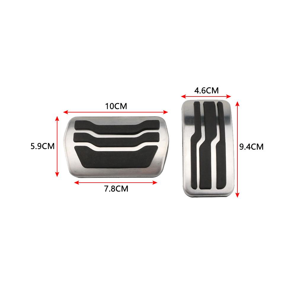 For Ford Kuga Escape 2013 2014 2015 2016 2017 2018 2019 Gas Brake Pedal Cover Accelerator Pedals Pad Protector Accessories