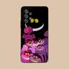 C-Cheshire Cats Phone Case for Samsung Galaxy A73 72 71 70 56 55 54 53 52 36 35 34 23 16 15 5G Colour Printing Smartphone Pretty