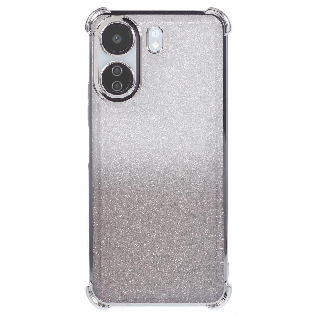 For Xiaomi Redmi 13C 4G/Poco C65 4G Case Glitter TPU Phone Cover Reinforced Corners