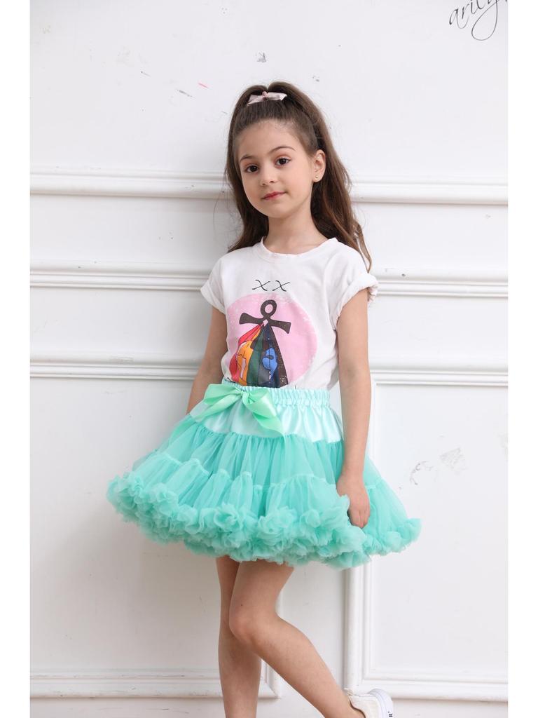 European & American Girls' Princess Tutu Skirt - Half, Lolita, Boneless Design