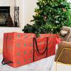 Große Weihnachtsbaum-Aufbewahrungstasche Langlebig Wasserdicht 210D Oxford-Gewebe mit 4 Griffen Baum-Aufbewahrungstaschen für einfaches Tragen