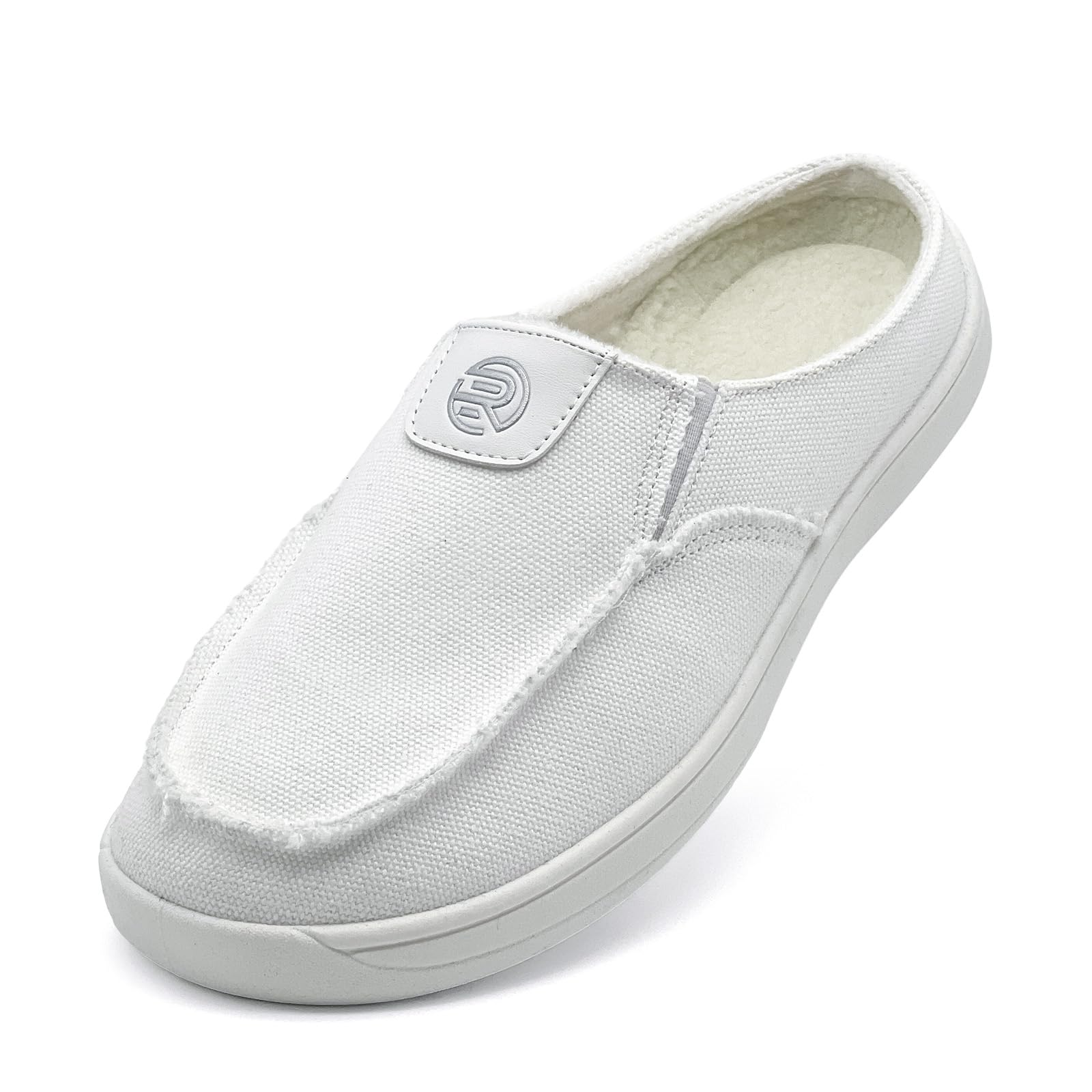 

Dolphinslides Без каблука Для ходьбы Удобные для мужчин и широкие Идеально для поездок на работу Кроссовки слипоны, Обувь, Женщины, Посадка, Легкие, белый