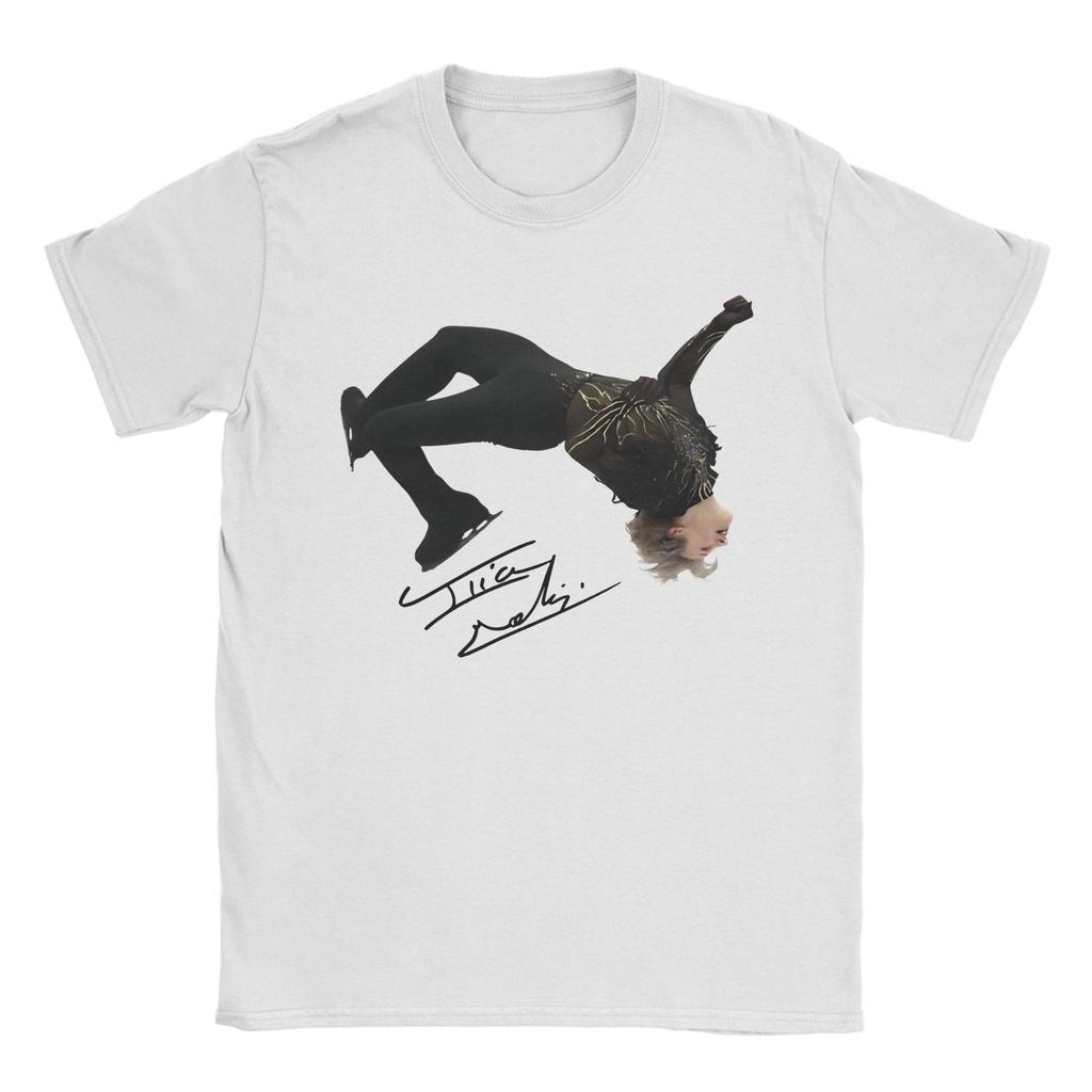 Ilia Malinin Quad Jump Legend QUAD GOD Accessori Unisex T-shirt da Donna Maglietta in Cotone Top con Stampa Grafica Tshirt