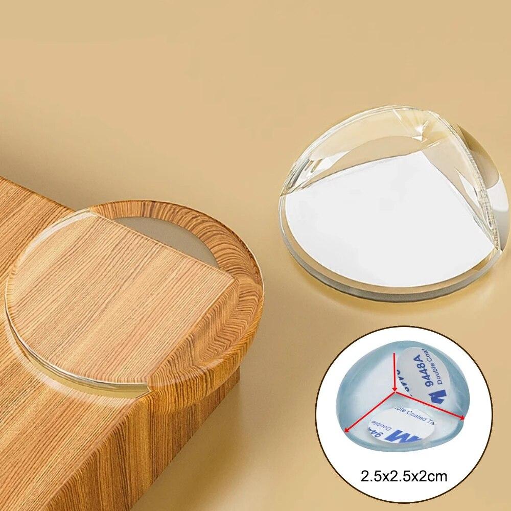 

10 шт., детский уголок, силиконовая защита для стола, мягкие прозрачные детские защитные уголки для защиты от столкновений C 25*25*20mm（3M）10PCS белый