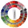 Premium Rainbow Color Embroidery Floss, Cross Stitch Embroidery Thread, Friendship Bracelets Floss, Crafts Floss, 100 Colors Skeins Per Pack, 30pcs Fr