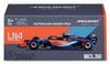 Bburago McLaren F1 Team MCL36 Norris with Driver Finished Product 1/43 (2022) No.4 L.