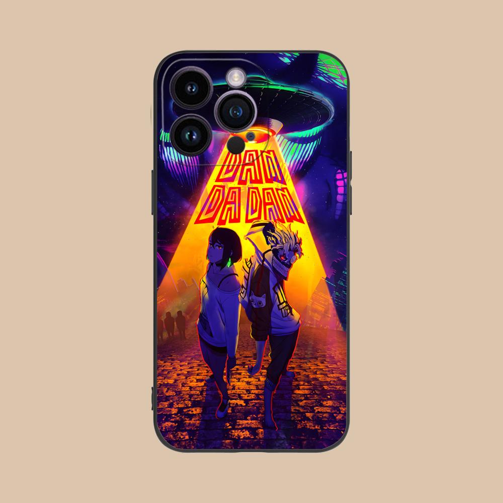 

Anime Dandadan Matte TPU Mobile Phone Case for iPhone 17 16 15 14 13 12 11 X XR XS 8 7 Air Pro Max Plus Mini Colorful Cover iPhone 7 Plus