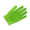 Silicone Dog Combing Glove Eco-Friendly Hair Remover for Dog and Cat Bath Spa Pet Fur Hair Brush