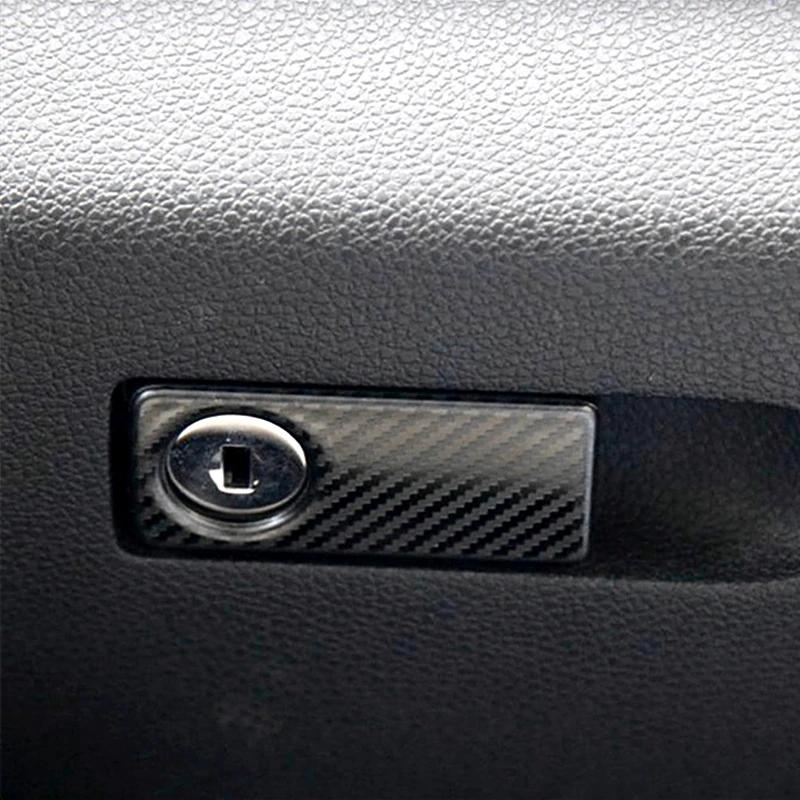 Stainless Steel Co-pilot Glove Box Sequin Decoration Cover Trim Interior For Mercedes Benz W212 W204 X204 W218 GLK CLS C E Class
