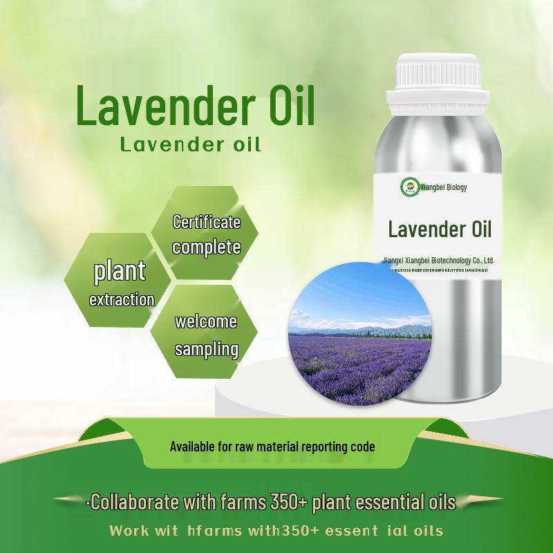 Lavender Essential Oil - Cold-Pressed for Car Aromatherapy & Skin Care, Pale Yellow