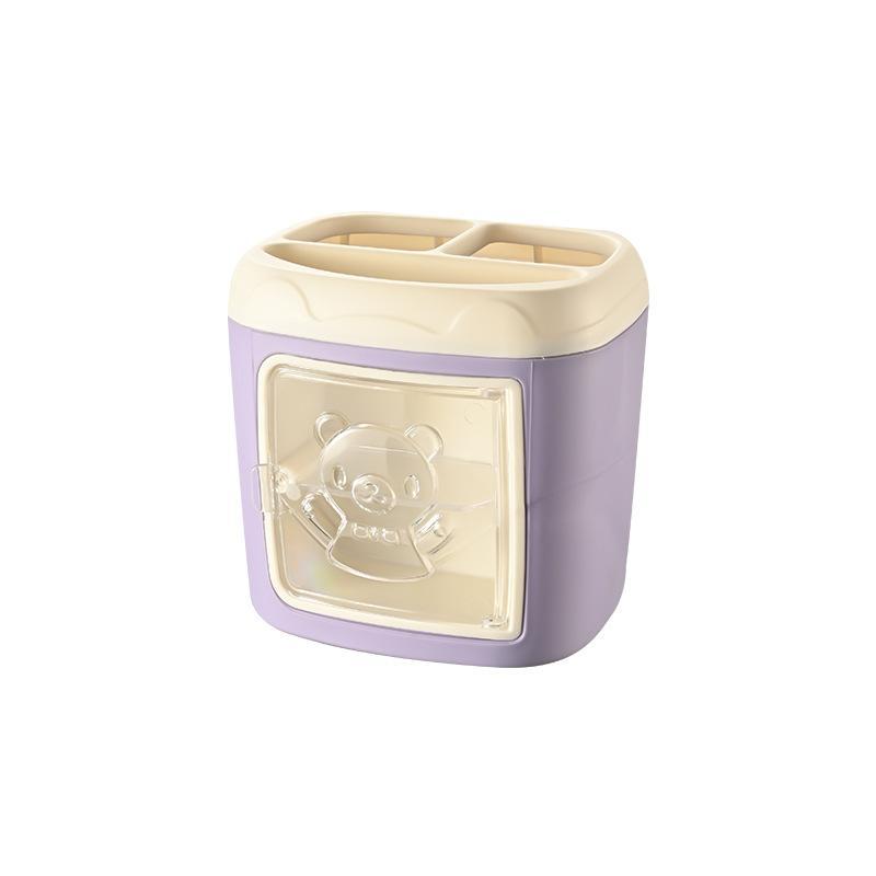 Cute Bear Pencil Holder Pen Table Organizer Multipurpose Decoration Box Desktop Storage Stationery Gift For Kids Room Decor