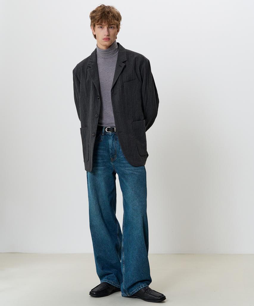 KNOUUN Winkle Blazer (Shadow Charcoal)