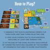Kingdomino Gioco da Tavolo Strategico per Famiglie Vincitore di Premi 2-4 Giocatori Carte