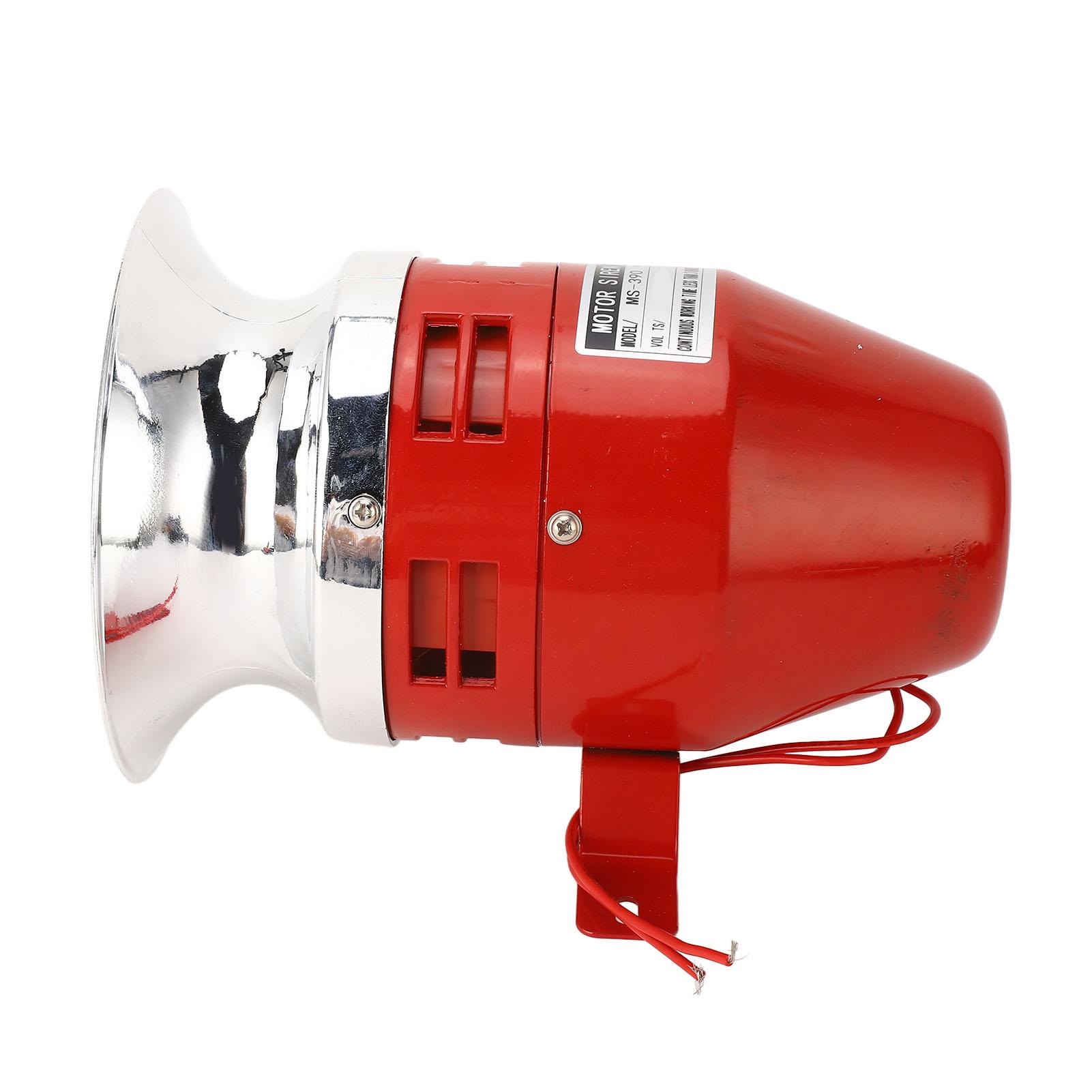 Ipari Biztonsági Sziréna 130dB 40W Vészhelyzeti Figyelmeztető Kürt Kültéri Portra AC110V