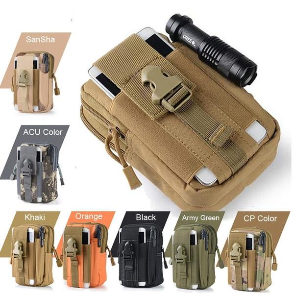 Tactical Molle Pouch Handbags Belt Waist Backpack Military Fanny School Bag 1.5L
