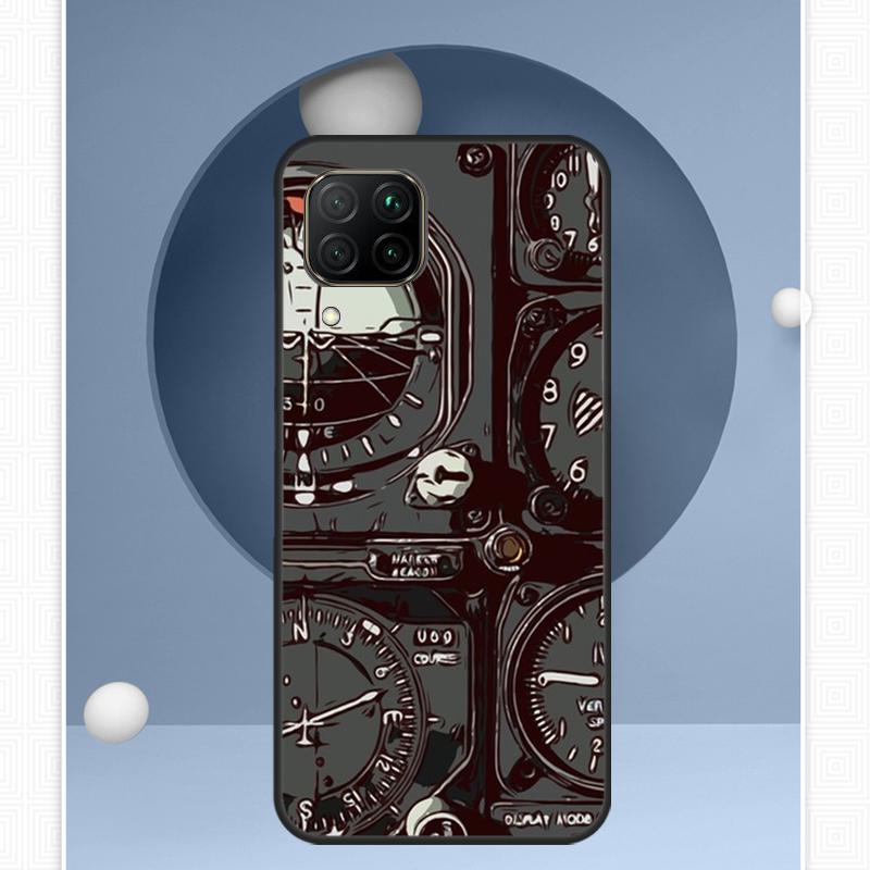 Flight Instruments For Huawei P30 P60 Pro P20 P40 Lite Nova 9 10 SE 12s 12i 11i 8i Y91 Y60 Y70 Y72 Y90 Y61 Case
