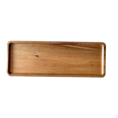 Ensemble de plateaux de service en bois rustique pour recevoir