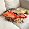 Realistic Fish Plush Toy Soft Fluffy Marine Animal Stuffed Doll Stuffed Fish Toy  Gift for Girls