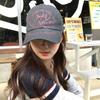 Four Seasons American Personality Printed Alphabet Baseball Cap Men'S And Women'S Shade Niche Retro Cap