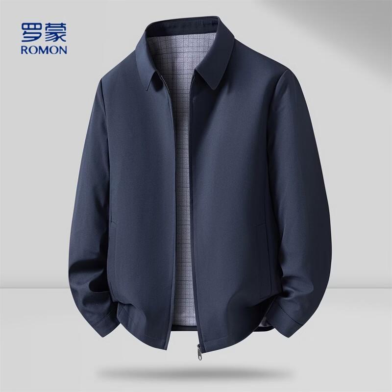 Romone Men's Business Casual Lapel Jacket