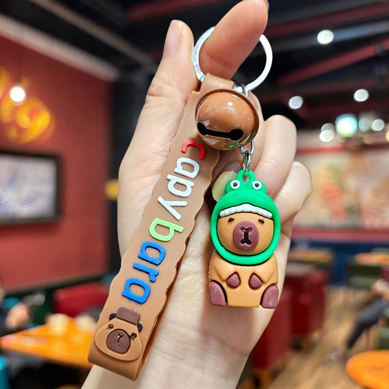 Cartoon Keychain Pendant, Wooden Stick Figure, Key Chain, Blind Box, Tide Play Pendant.