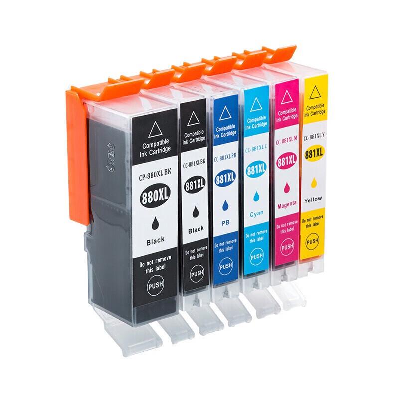 PGI-880XL/CLI-881XL Compatible Ink Cartridge Set for Canon Printers