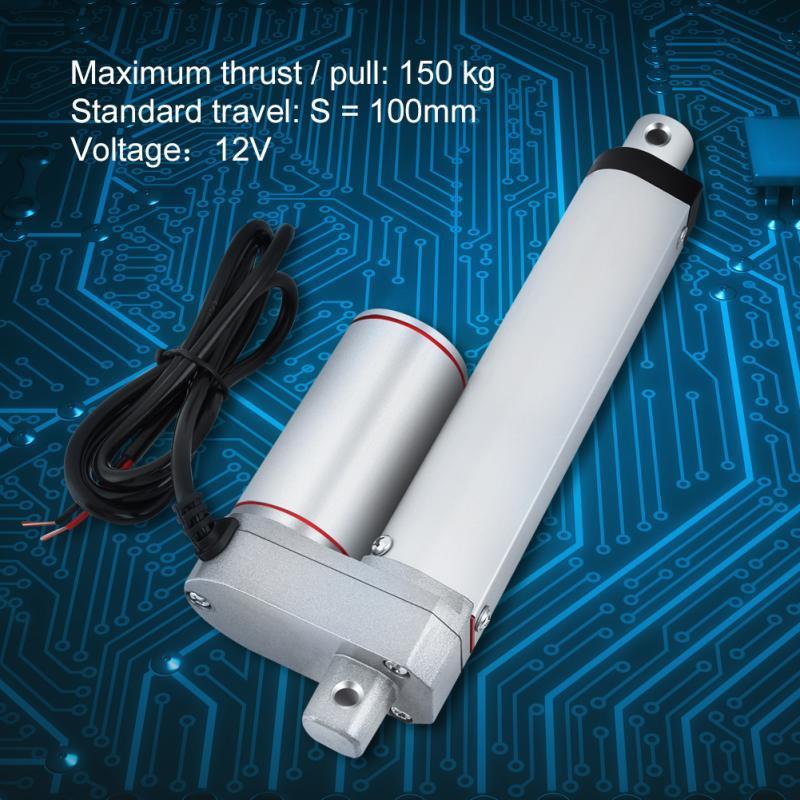 100 мм/4 дюйма электрический линейный привод для тяжелых условий ...