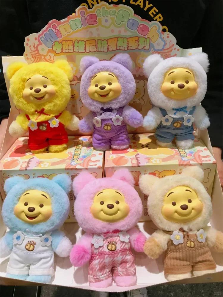 @TPOTOY  Disney Winnie Pu Süßigkeiten Serie Blind Box Niedlicher Vinyl Anhänger Pupu Bär Puppe Modetrend Spielzeug Weihnachtsgeschenk