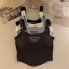 Chic Hong Kong Style Slim Fit Camisole for Women - Sexy Summer Vest with Pure Desire.
