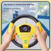Douyin-Inspired Co-Pilot Steering Wheel Educational Toy for Kids