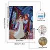 5D Diy Diamond Painting The Prince and The Princess Full Drill Rhinestones Mosaic Embroidery Handmade Products Home Decor Gift