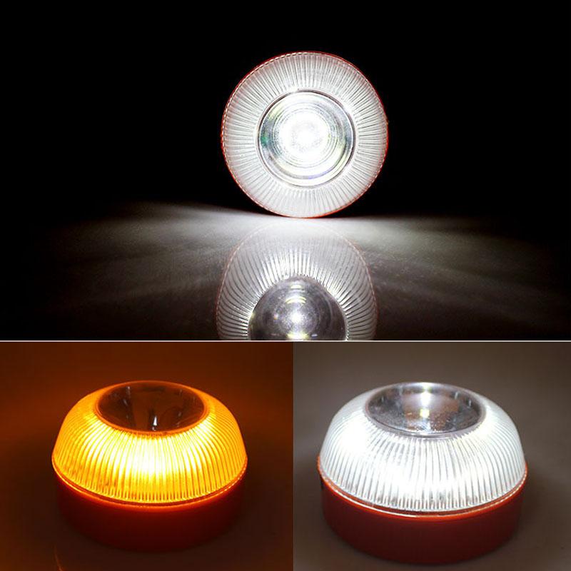 Led Car Emergency Beacon Light V16 Magnetic Induction Strobe Flashing Warning Light Road Accident Lamp Beacon Safety Accessory