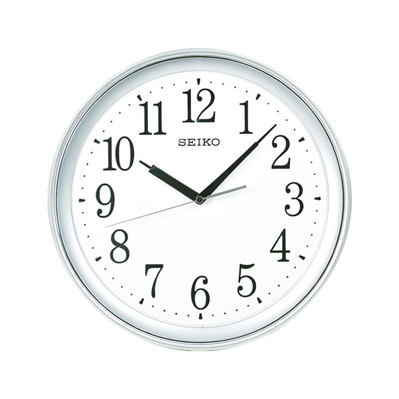

SEIKO Sweeping Seconds Movement Plastic Wall Clock Unisex White QXA768S QXA768S