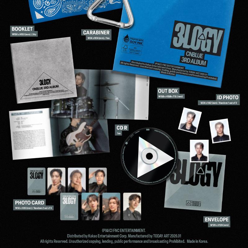 CNblue 3rd Full Album [3LOGY] MD - BANDANA Ver. *LIMITED EDITION*