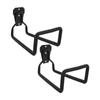 A84X-2PCS Metal Hose Holder Heavy Duty Hose Pipe Hanger Wall Mounted Garden Water Hose Holder Garage Hose Hook