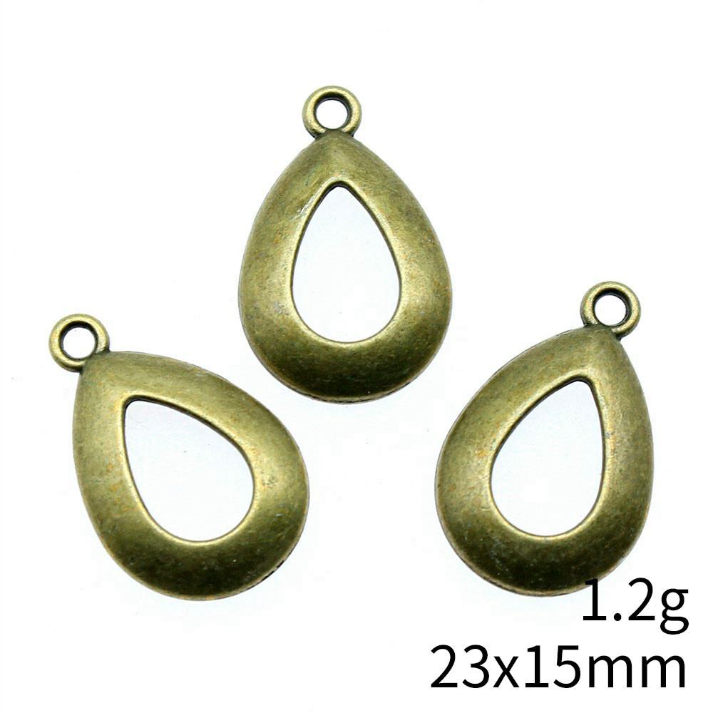 Mother's Day Charms For Bags Wave Water Drop Swirl Charms Pendant Audience Bag Pendant