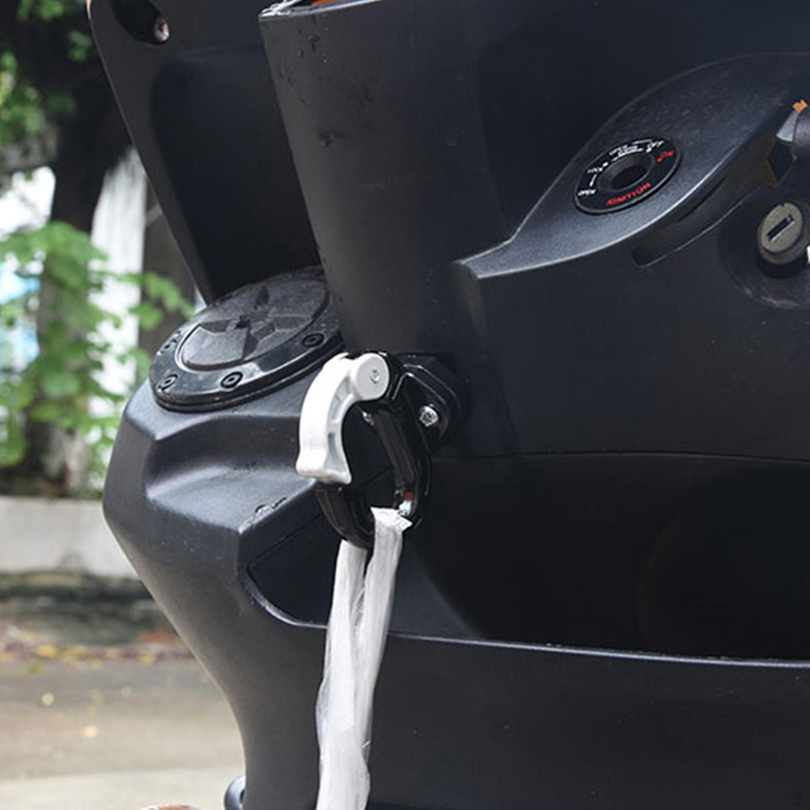 Hook Accessories Aluminum Alloy Bottle Black White