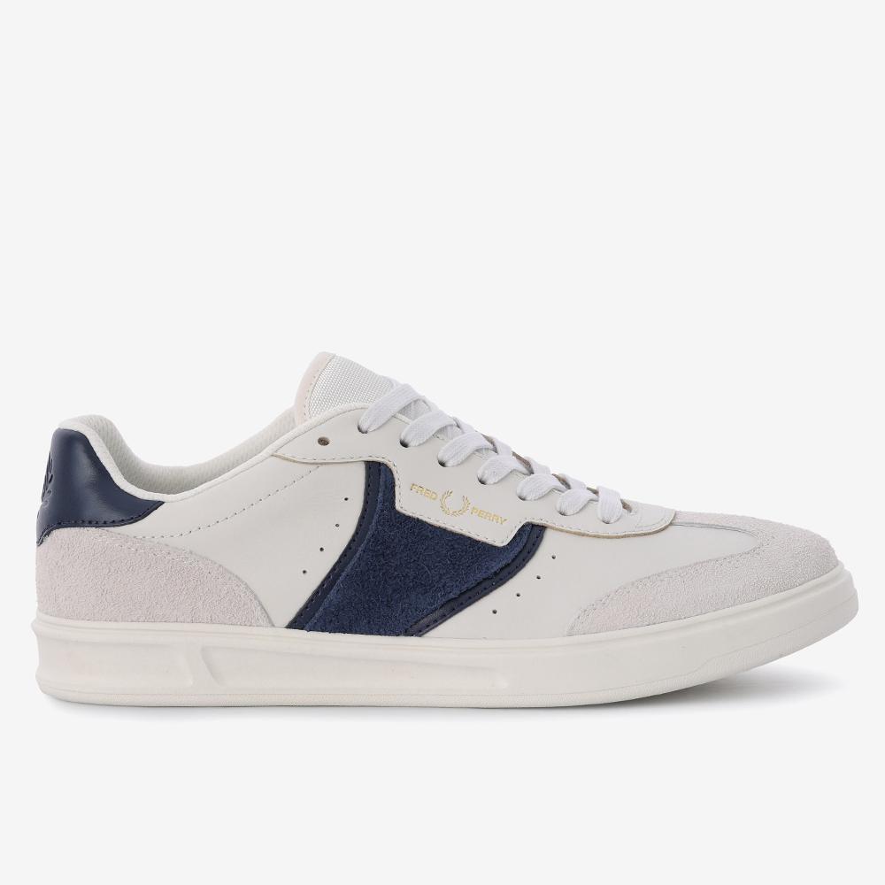 Fred Perry B4 Textured Leather/Suede (254) Sfpm2612323-254
