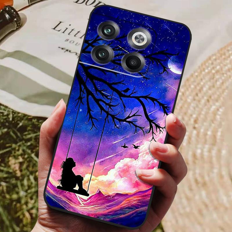 För Fodral OnePlus 10T 5G Fodral OnePlus 10T 5G Coque Silikon Stötfångare Mjuk TPU Stötsäker Baksidesfodral För One Plus 10T 10 T Fundas