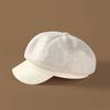 New Autumn and Winter Octagonal Hat Children Internet Celebrity Painter Beret Duck Tongue Versatile Face Small Tide Cap