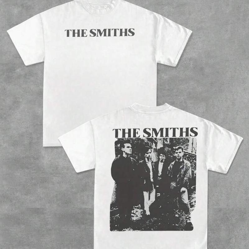 The Smiths Band Members Typography Tshirt