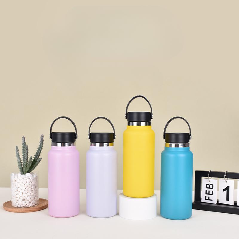 New Steel Space Kettle Outdoor Portable Sports Kettle Big Cap Accompanying Vacuum Portable Kettle Durable Durable